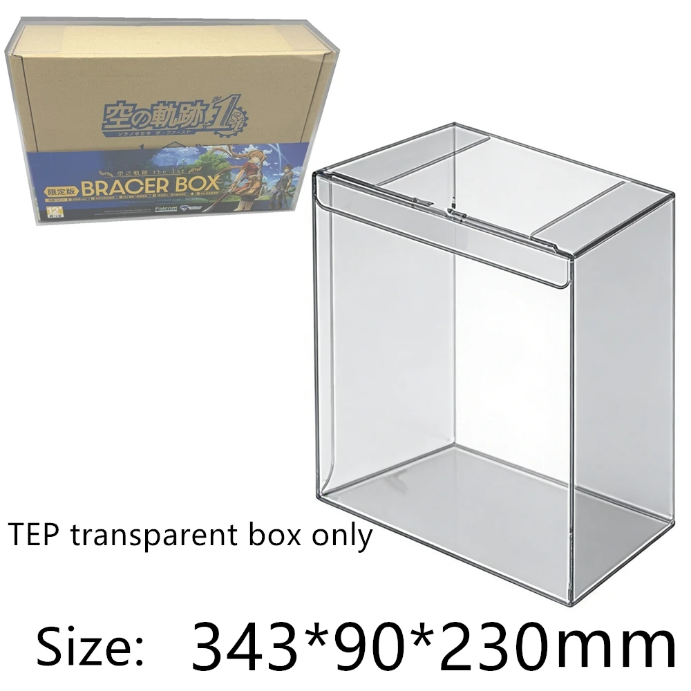Transparent Box Protector For The Legend of Heroes: Trails in the Sky First Chapter TEP Storage Game Shell Clear Display Case