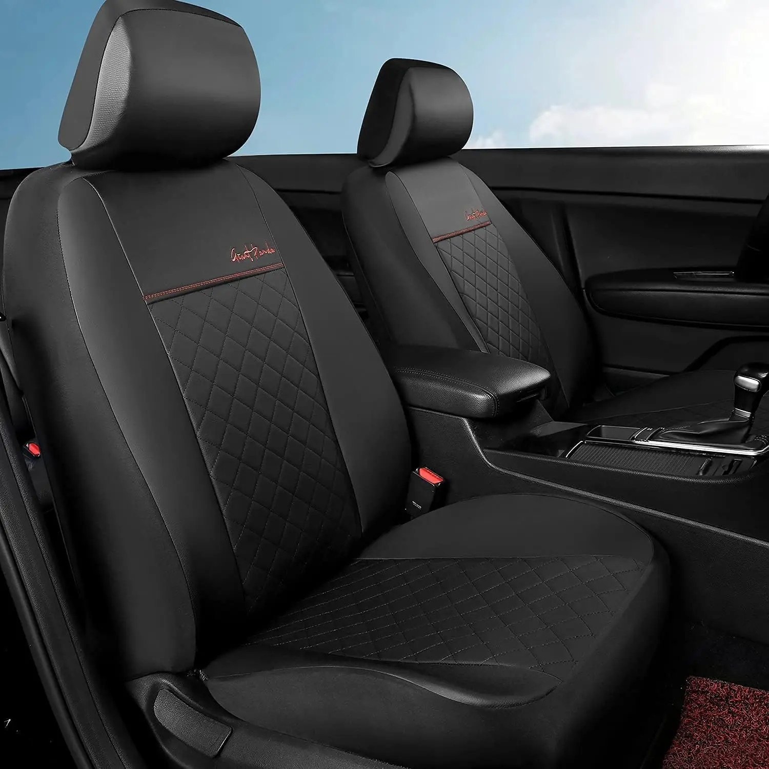 

Чехол на автомобильное сиденье на заказ Toyota, чехлы на сиденья из искусственной кожи для Toyota Rav4 Camry Highlander Corolla Prius (черный)