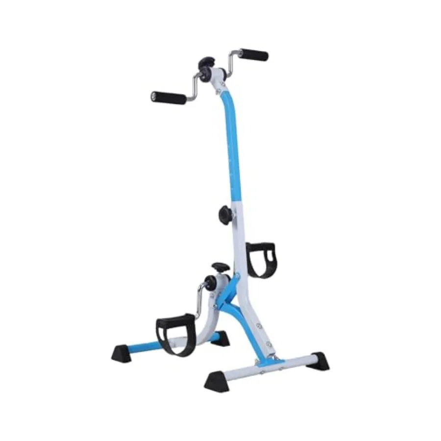 

Велотренажер для пожилых людей - портативный домашний тренажер с регулируемым сопротивлением для рук, ног и коленей
