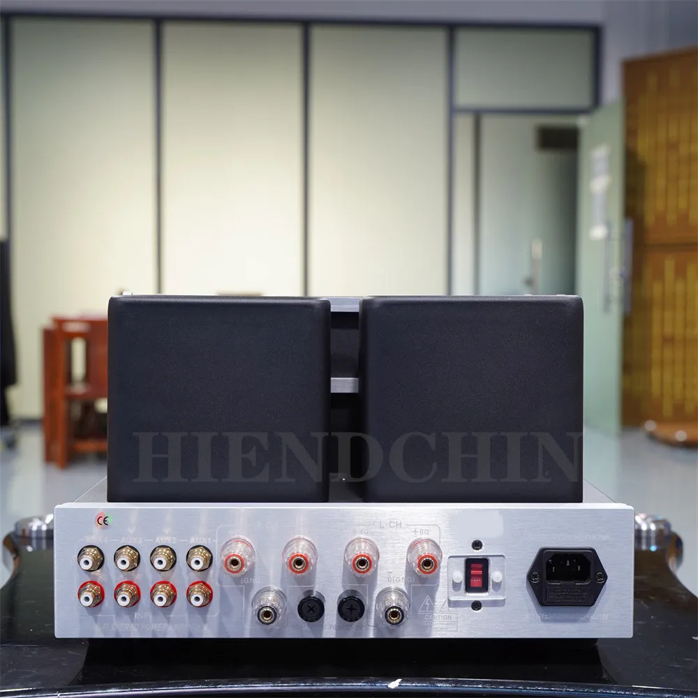 J-008 YAQIN MS-30L Integrated Vacuum Tube Amplifier SRPP Circuit EL34B*4 Class AB1 With Headphone Amp 2x50W 110V/220V view 5