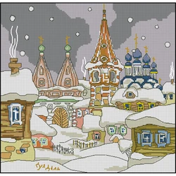 3527 Cross Stitch Kit Cross-stitch Christmas Products Promotion Homfun Stich DIY Craft Embroidery Fabric Thread Set Hobby Adult