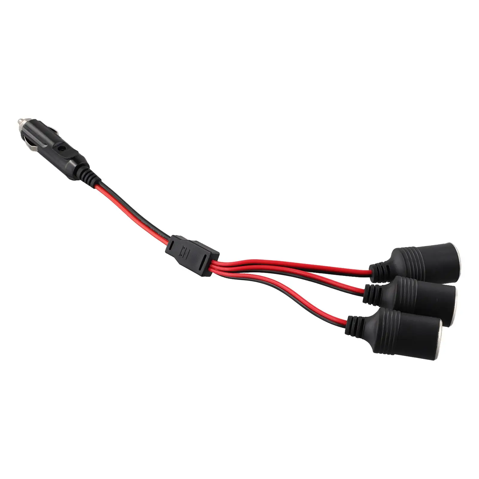 

3 Socket Car Charger Adapter Splitter for 12V 24V Cars SUVs Trucks RVs with Fuse Protection to Safe Device Charging