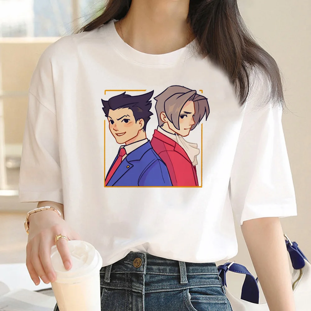 ZanAttorney-T-shirt streetwear pour femmes, vêtement manga