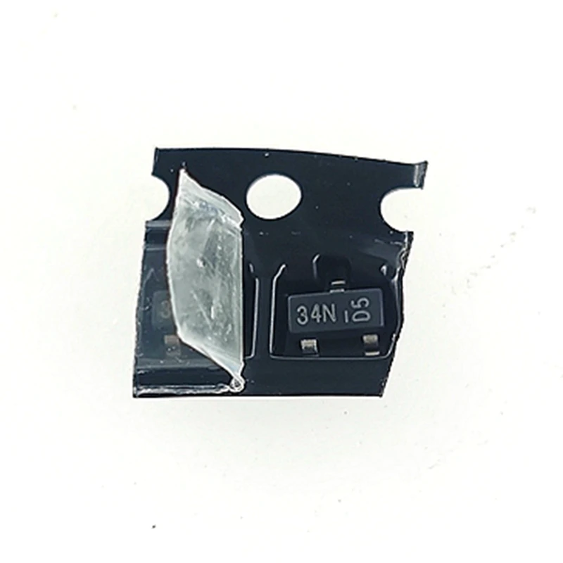 50PCS/LOT Marking code 34N DMN3404L-7 TIRDOE 30V5.8A SMD SOT-23 NEW ORIGINAL