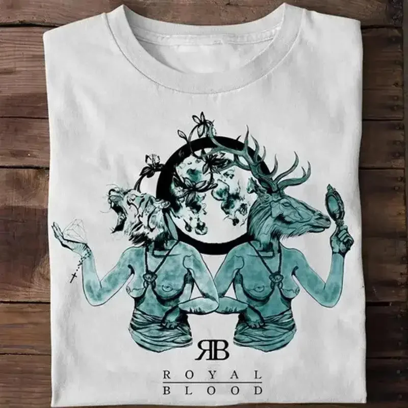 Royal Blood Out of the Black For Fans White All Size T Shirt