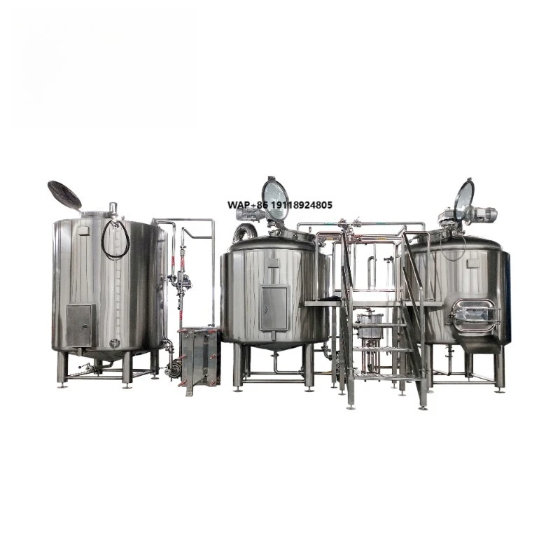 800L Stainless Steel Beer Fermenter Tanks Industrial Fermentation Equipment System for Sale