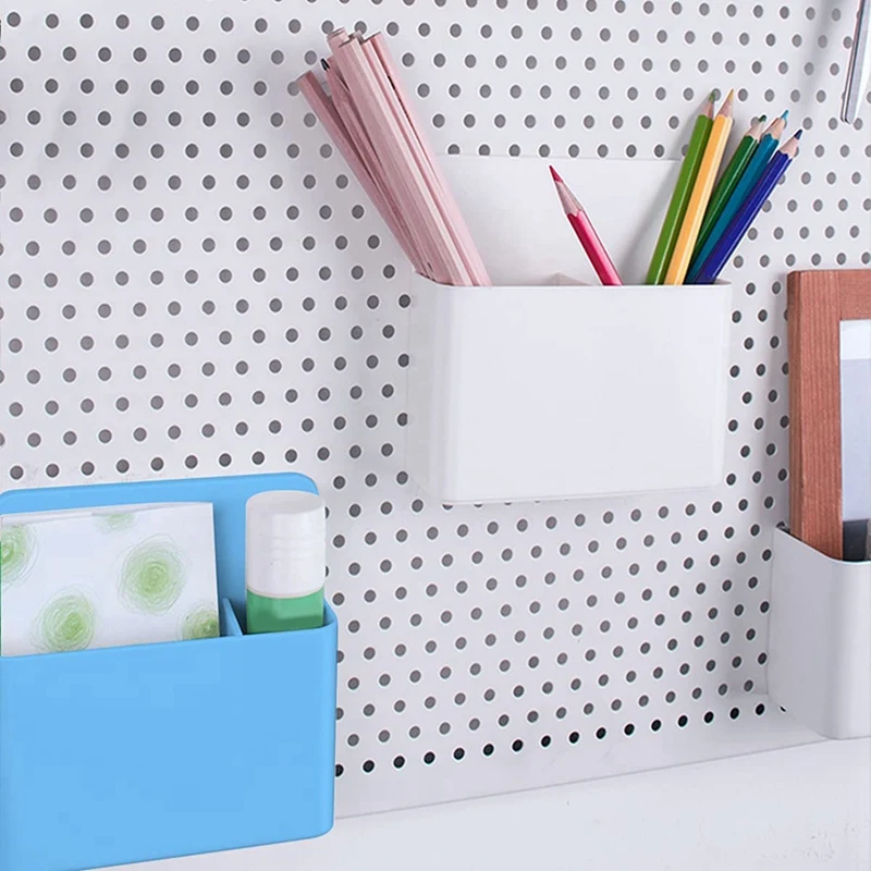 3X Porte-marqueur magnétique effaçable à sec, porte-stylo et gomme pour tableau blanc, rangement magnétique pour gobelet à crayon