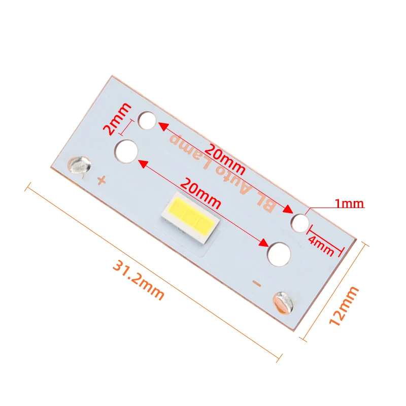 Automotive LED Headlamp Bead Plate Lens 15W Chip 12V24V Light Source H1 H7 H11 9005 H4 Ultra Bright 1pcs