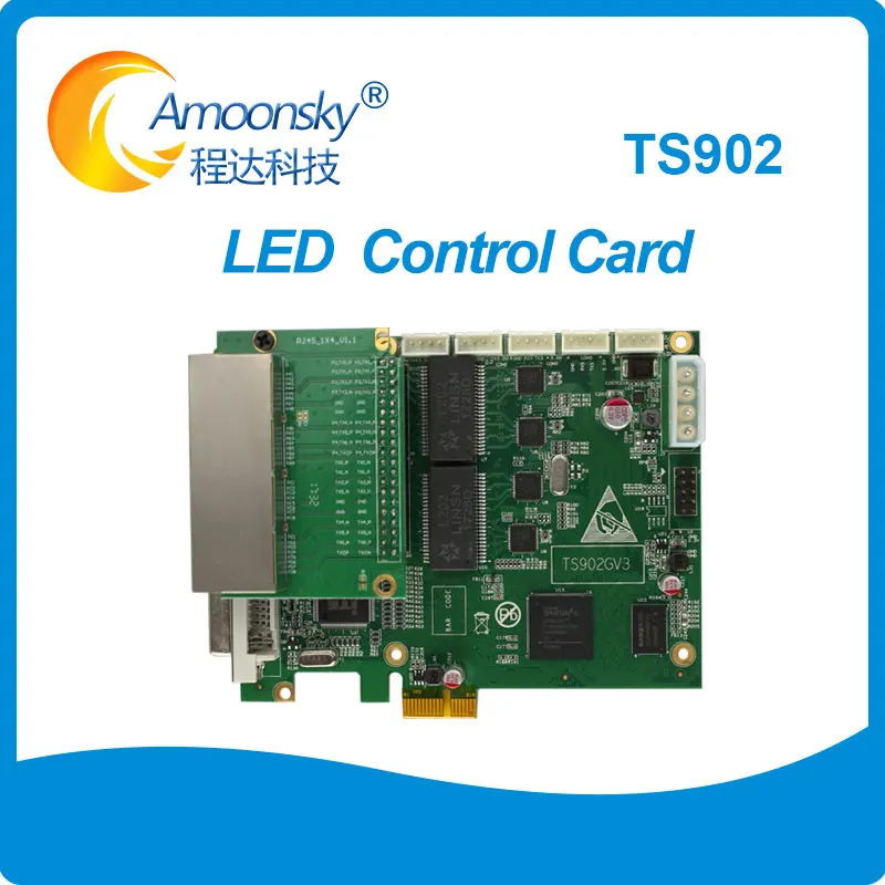 linsn TS902 sending card Full color synchronous send card for LED Video Wall Processor LED video signal sent