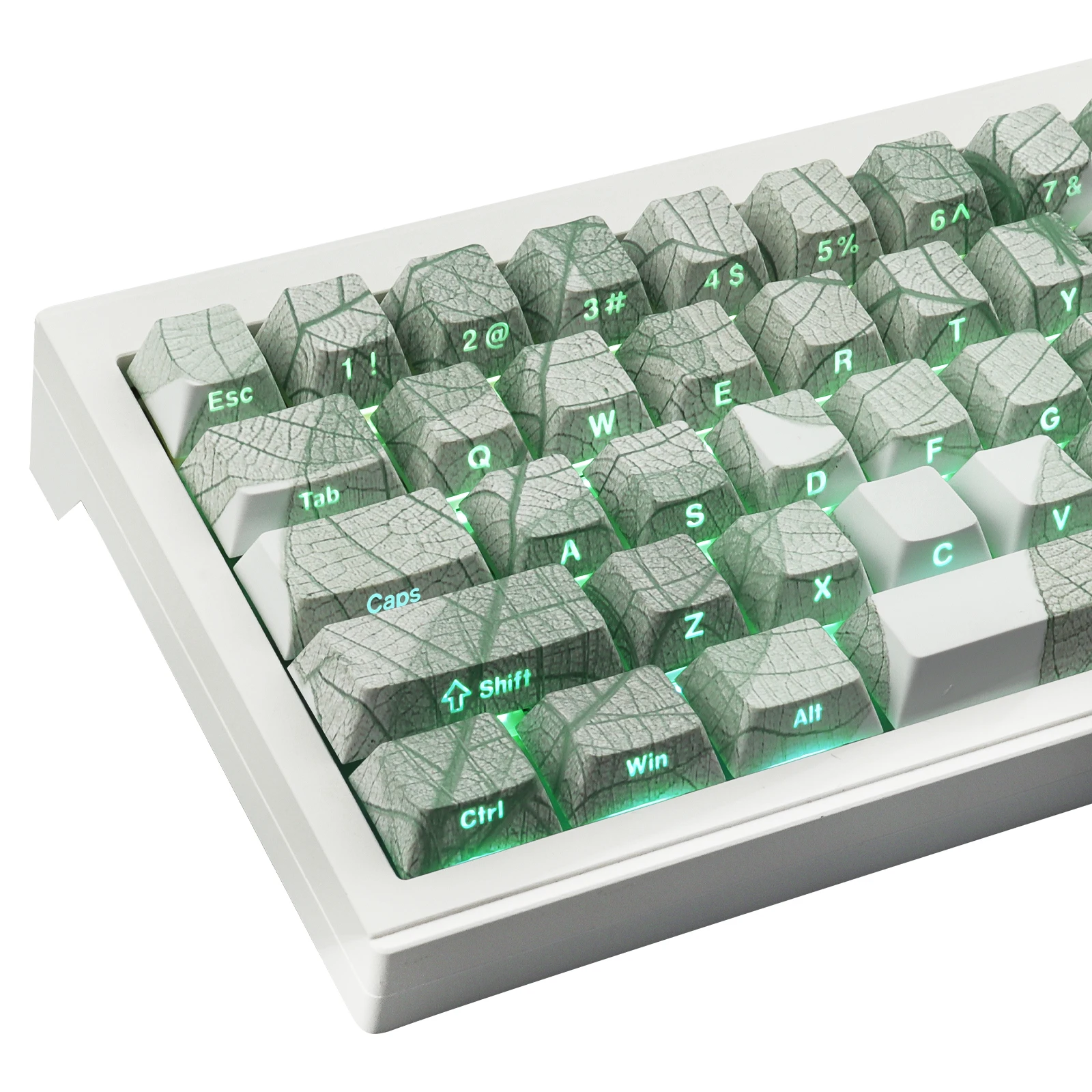 

136 keys Leafage Keycaps PBT Dye-Sublimated Cherry Profile For Mechanical Keyboard
