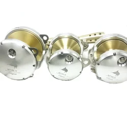 Metal Sea Fishing Reels, All for Goods, Low Speed Bait, Big Fish Equipment, Windlass, Max Drag  30 Kg , Saltwater Heavy Reel