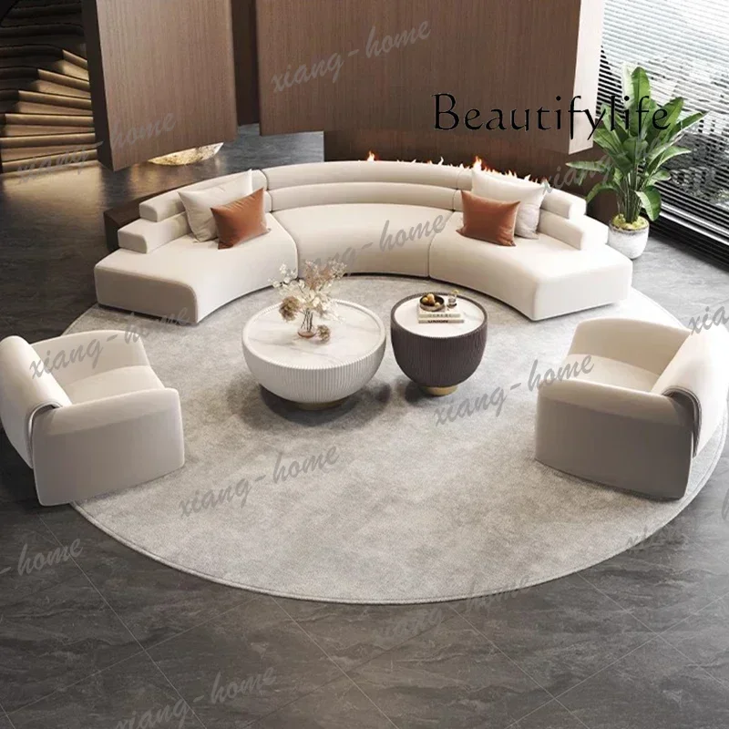 FG A44 Modern Nordic Living Room Sofas Conference Tables Office Sectional Corner Outdoor Sofa Curved Designer Muebles Home Furni