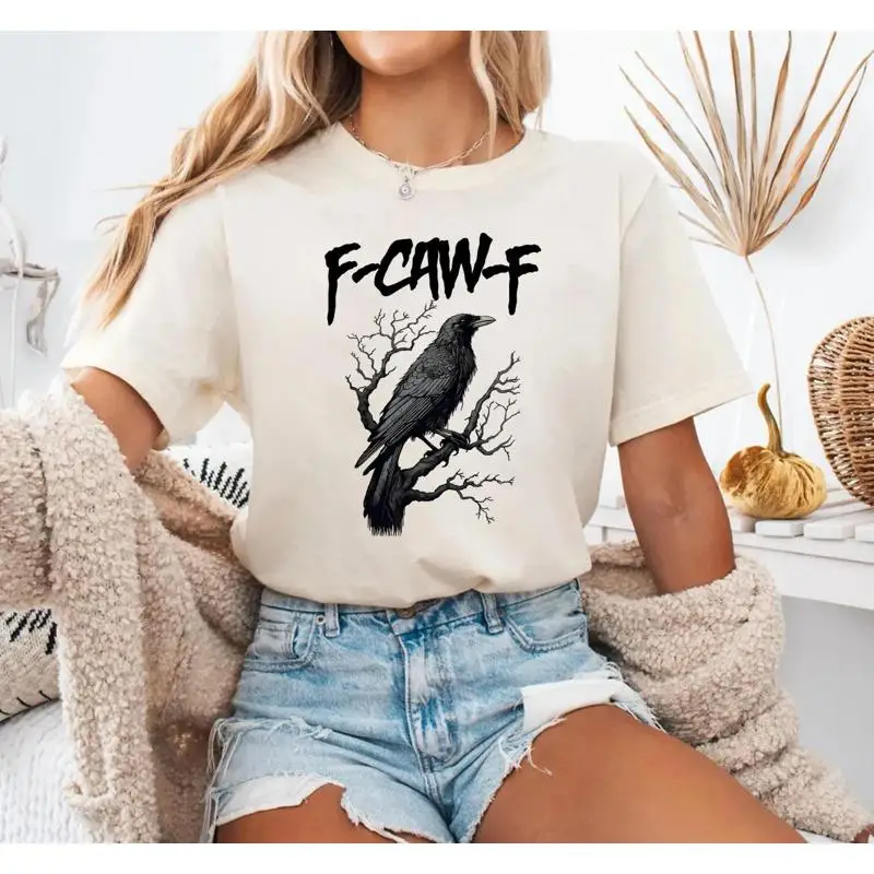 

Black Crow, F-Caw-F Funny Black Bird T-Shirt