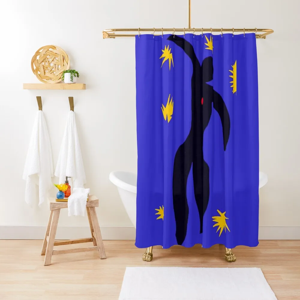 

Icarius - Matisse Shower Curtain Waterproof Bath And Anti-Mold Bathroom Accessories Cover For Bathrooms Curtain