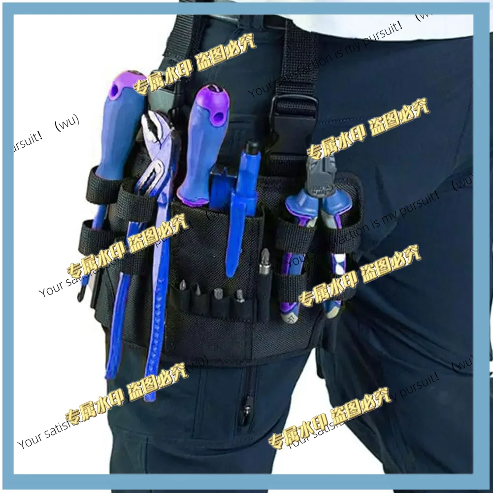 Multifunctional waterproof drilling holster, waist tool bag, electric belt tool