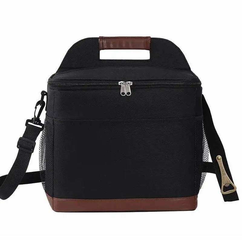 2025 حفظ العزل الطازج البارد حزمة كبيرة حقيبة حرارية سميكة في الهواء الطلق أكسفورد القماش بينتو حقيبة عشاء كتف واحدة