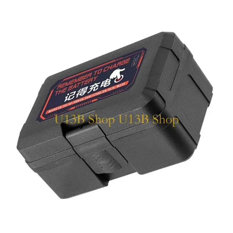 U13B Shock Resistant Camera Battery Case Waterproof Design Multiple Storage Sections