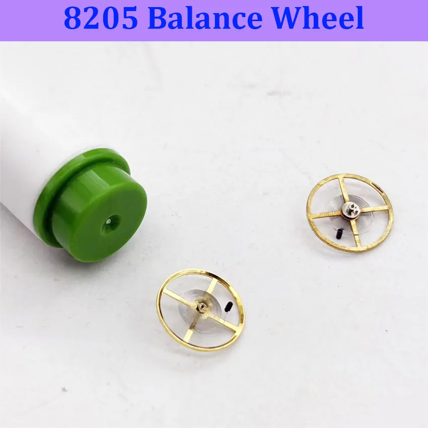 Watch Movement Parts Balance Wheel with Hairspring for 8205 Pendulum Full Kit Domestic Watch Accessories