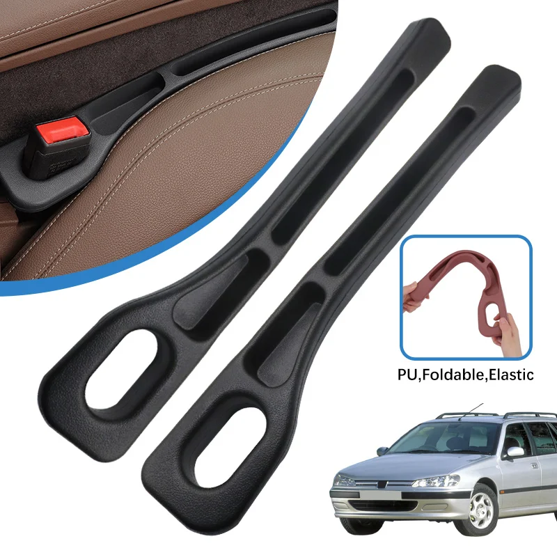 Car Seat Gap Filler Side Seam Plug Strip Leak-proof Filling Strip For Peugeot 406 Car Seat Supplies Decoration