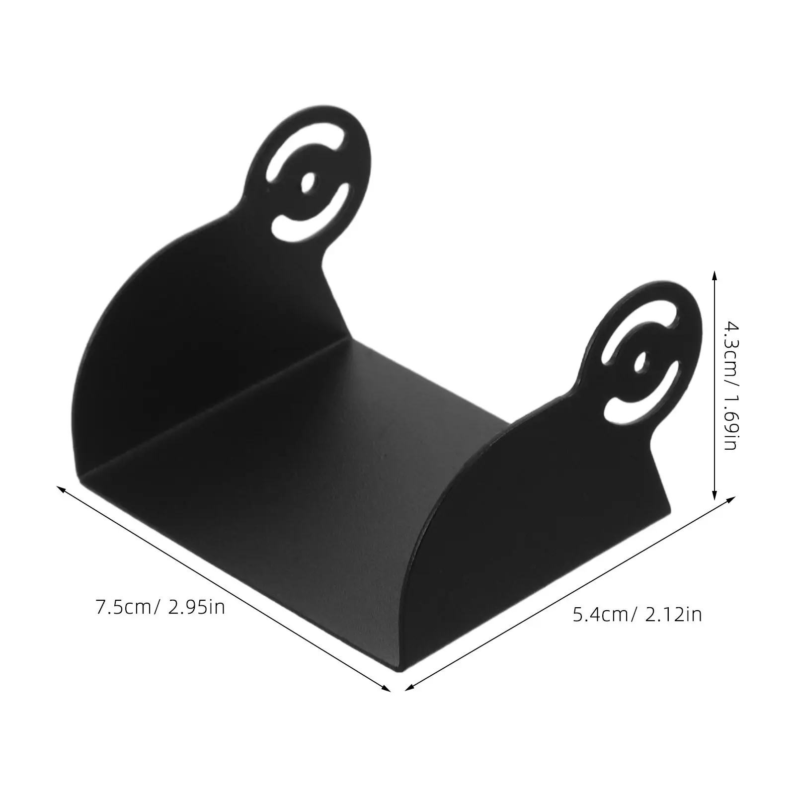 Automotive Iron Rv Backup Camera Mounting Bracket Stable Rear View Monitor Mount Rack for Trailer Truck Car Trailer Camera Mount