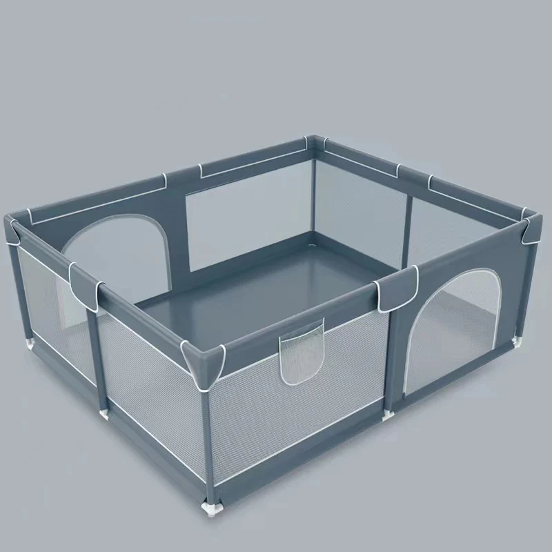 RHS-PPEN1 Hi-Q (جودة عالية) شعبية بيع Corral المضادة للتصادم روضة أطفال مزدوجة بوابات سياج أمان الطفل روضة أطفال