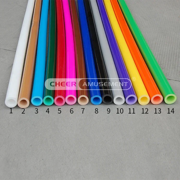 Indoor playground components/ parts/ accessories foam post pad, indoor playground protective foam tube soft pvc foam tube cover