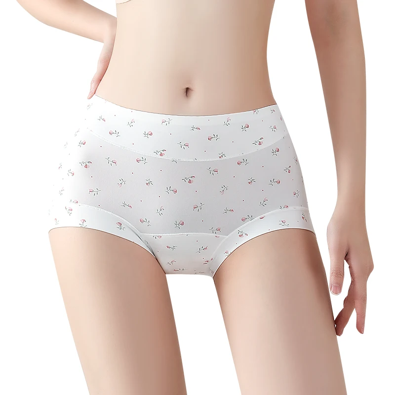 Flowers Women's Panties Set Pack Fashion Underwear for Women Lingerie Sexy Briefs Lady Triangular Underpants Seamless Intimates