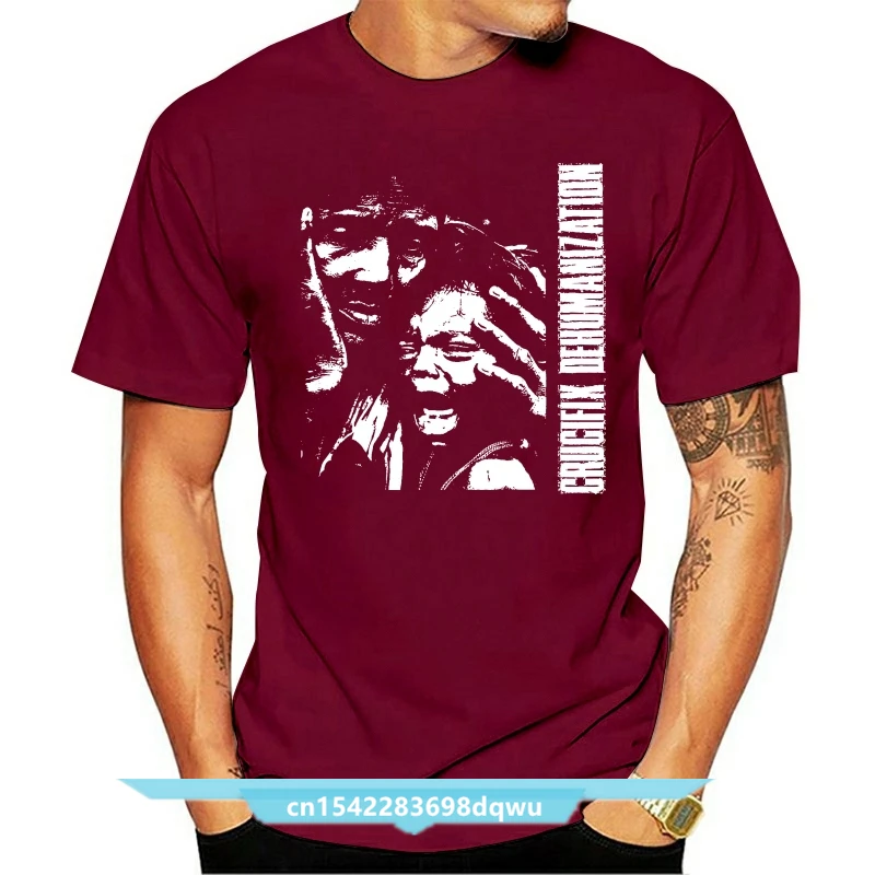 

Crucifix Dehumanization 1983 Album Cover Tops Tee T Shirt T-Shirt 2xl 3xl 4xl 5xl