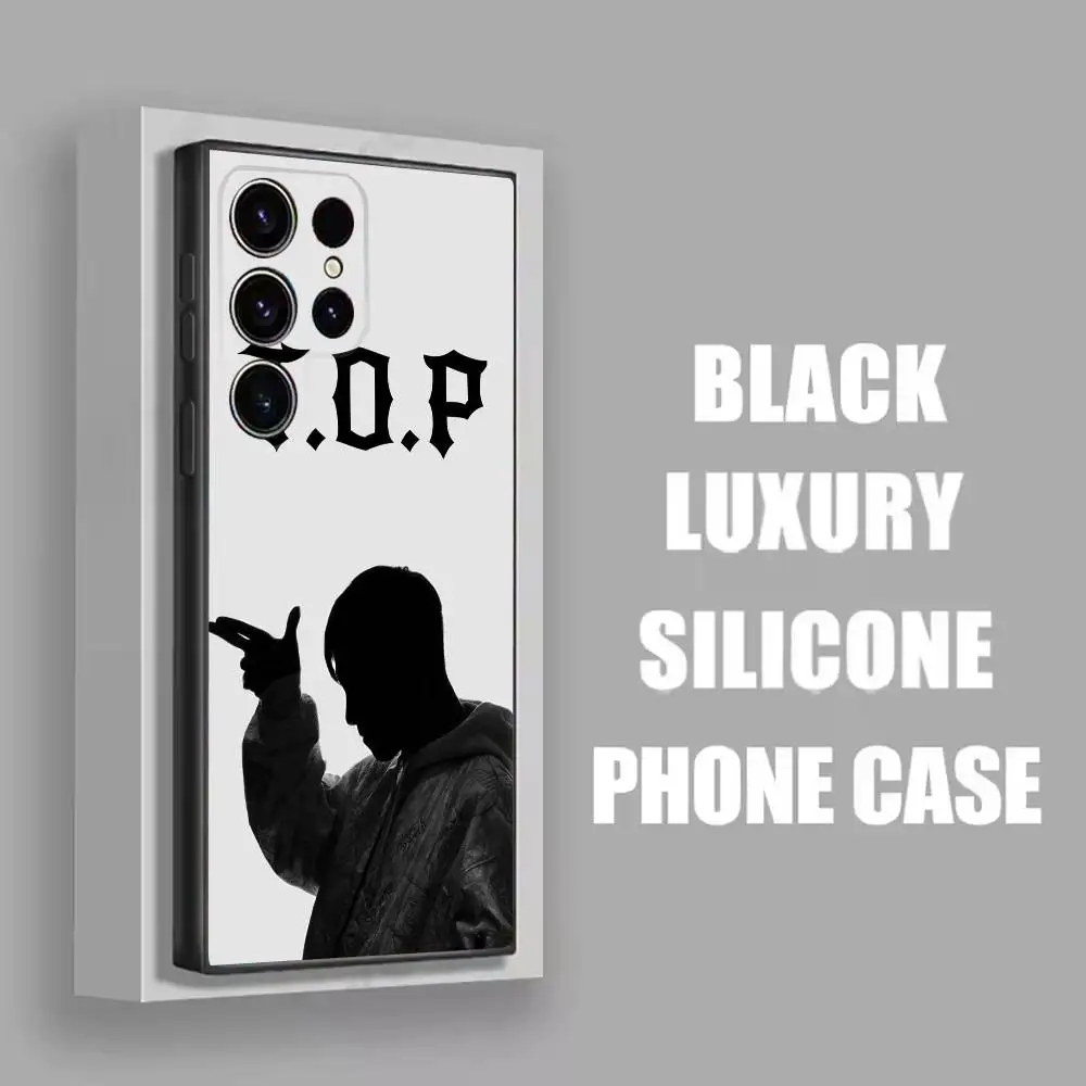 T-TOP C-Choi Seung hyun Phone Case For Samsung S25,S24,S21,S22,S23,S30,Ultra,S20,Plus,Fe,Lite,5G Black Cover
