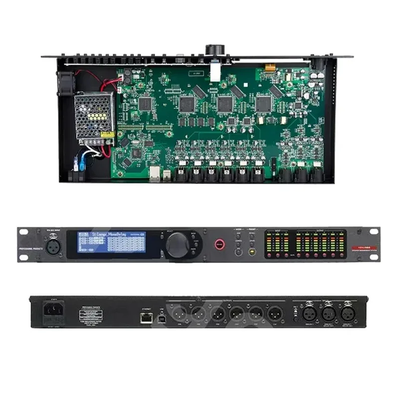 

Pro Audio Driver Rack 3 Input 6 Output Stage Audio Processor Software Rack Professional Audio Processor Stage Performanc