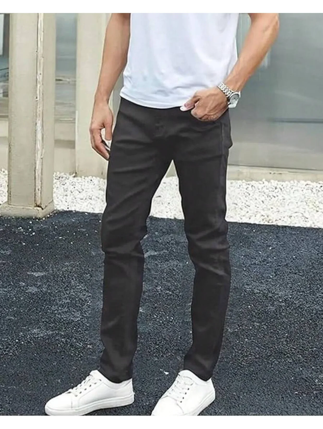 

Men's Slim-Fit Stretch Jean Classic Comfort Regular Fit