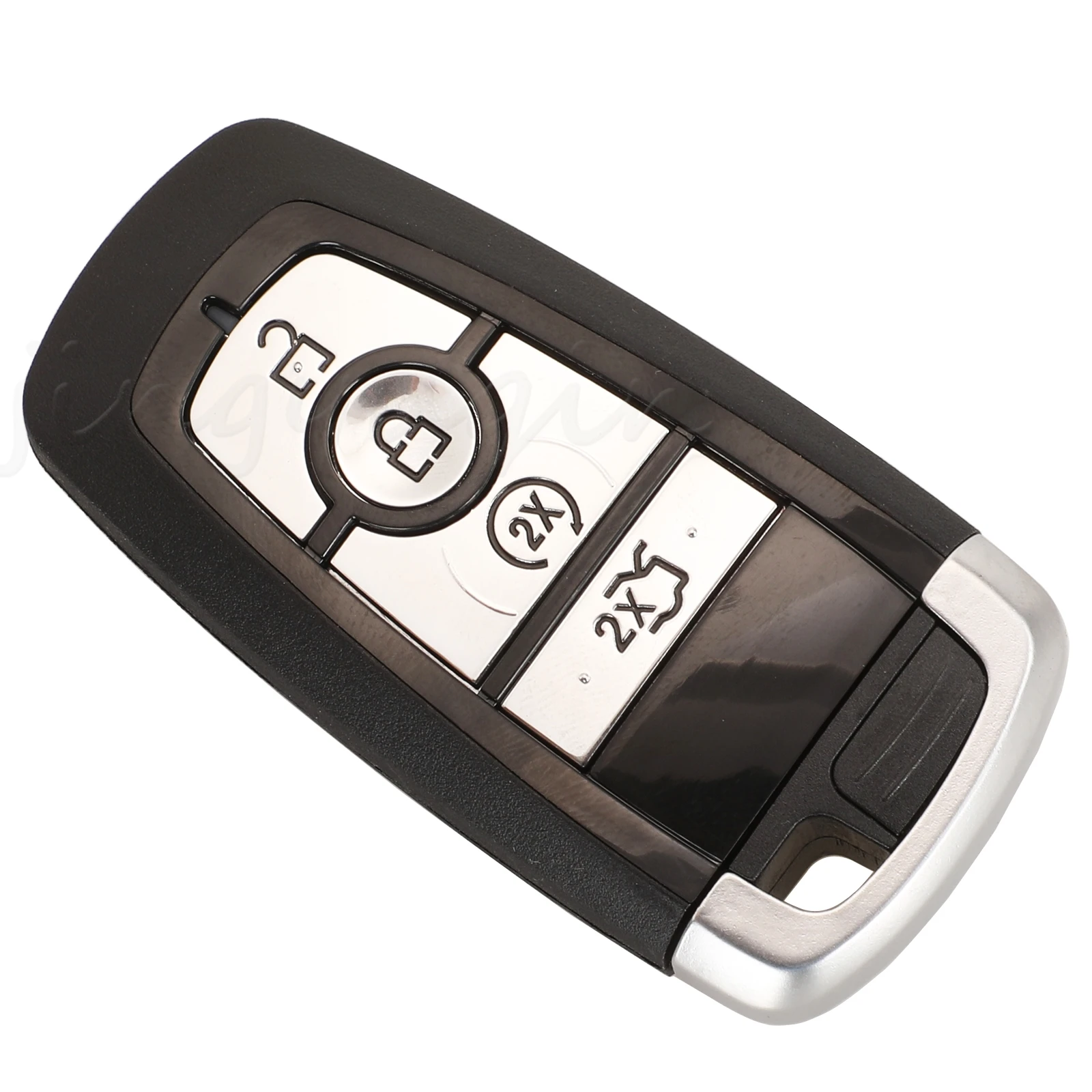 Jingyuqin 4/5BTNS Remote Car Key Case Shell For Ford Focus Mondeo EDGE Taurus Mustang Equinox Ecosport Escort Everest 2015-2018