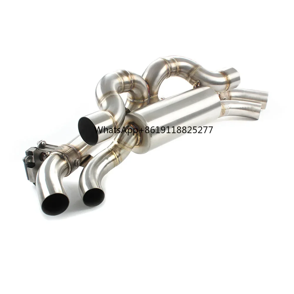 Factory Price Car Parts  Stainless Steel Exhaust pipe For Porsche 911 992 Exhaust System