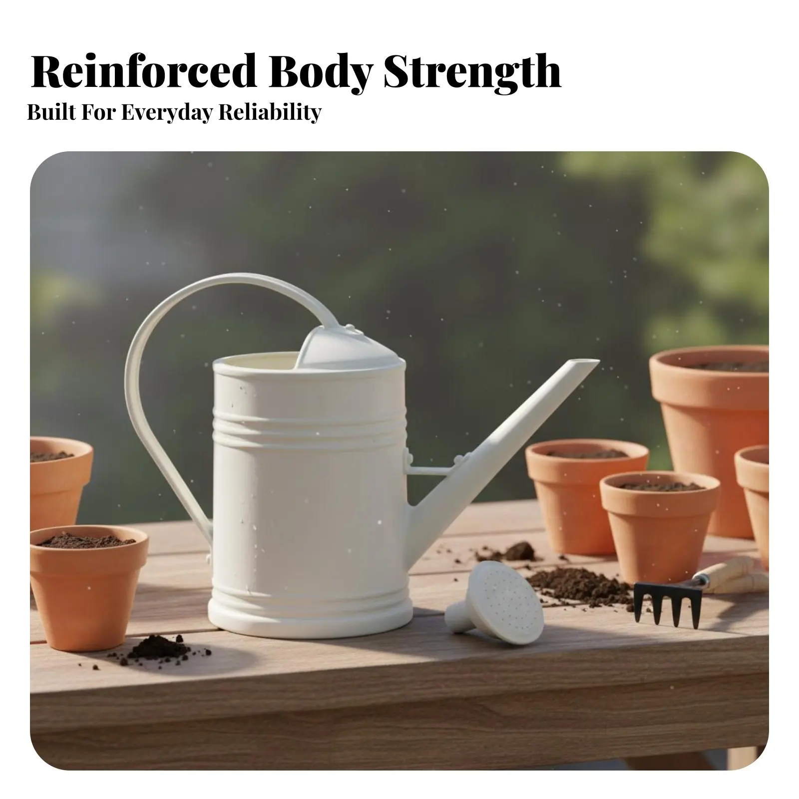 Watering Can with Long Spout Portable Garden Water Pot for Indoor Outdoor Balcony Plant Bonsai Flower Irrigation Tool