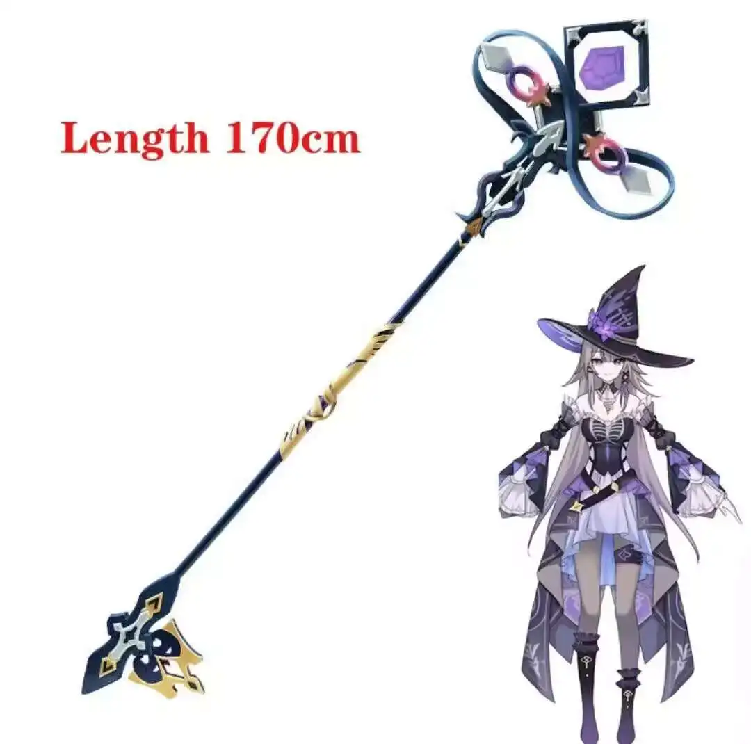 Game Honkai: Star Rail Cosplay Prop Herta Staff Wapens Lengte 170CM PVC Prop Halloween Kerst Fancy Party Kostuum Accessoires