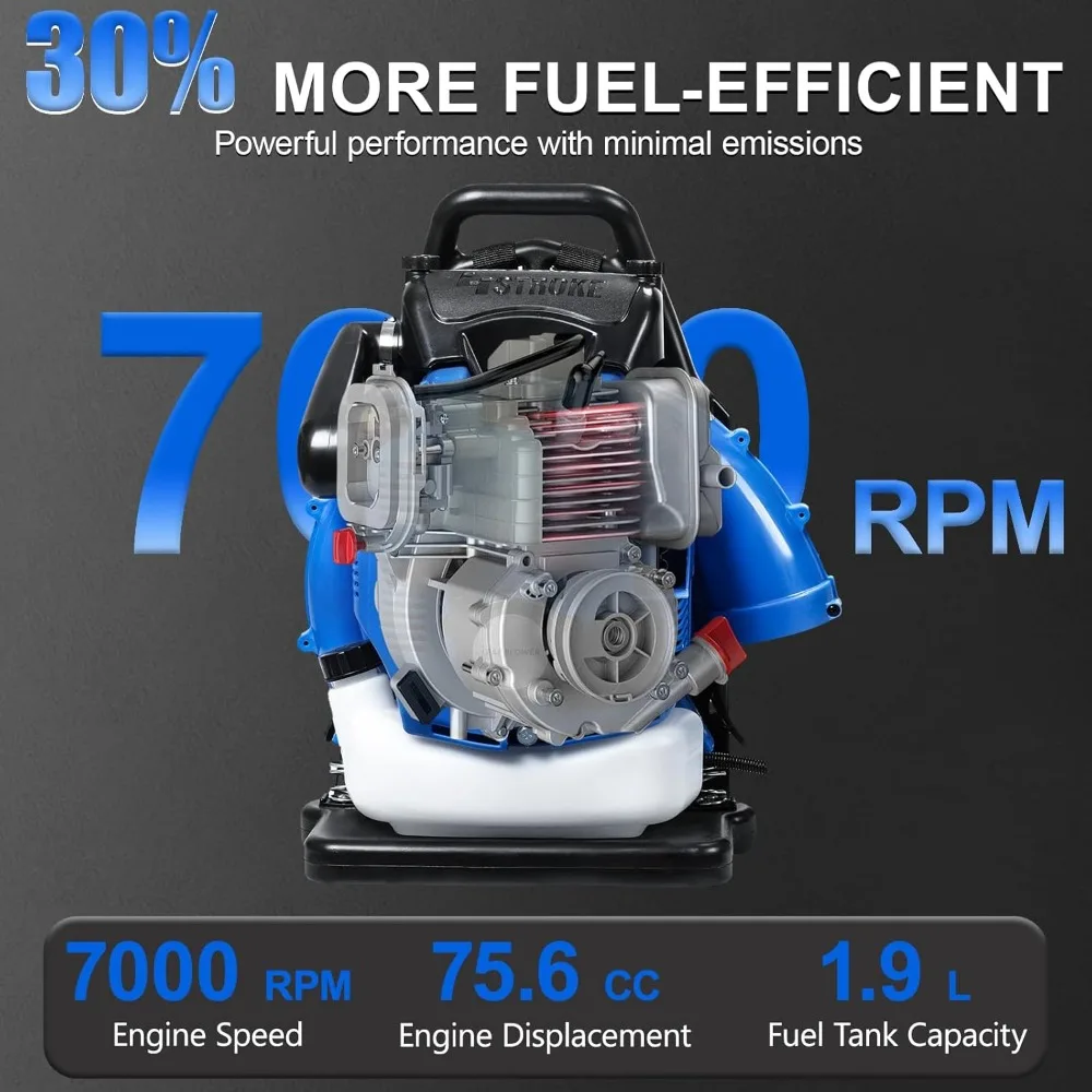 منفاخ أوراق شجر لاسلكي 18 فولت 90 ميجا في الساعة 250CFM مع بطارية وشاحن 4.0 أمبير، أداة ساحة خارجية عالية السرعة