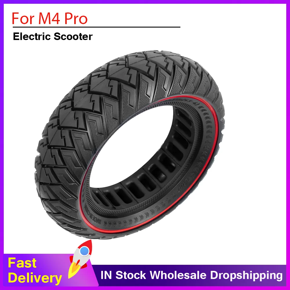

10*3 255*80(80 65-6) Off-road Tubeless Tire Solid Tire for KUGOO M4 Pro VSETT10+ Zero 10X Kaabo Electric Scooter Parts