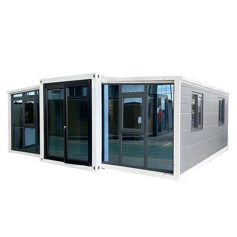 Expandable Container House Floor-to-ceiling windows Prefabricated House Modular Standard 2 Bedrooms House