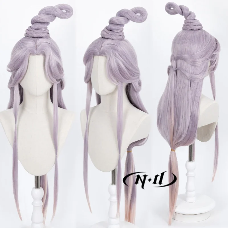 ND Honor of Kings Cosplay Hair Wigs Princess Frost Cosplay Wigs Azalea Grace Hairpiece for Comic Con Coser Heat Resistant