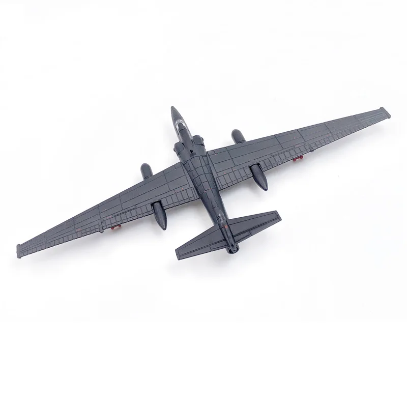 1/144 Scale US U-2 U2 Dragon Lady Reconnaissance Airplane Plane Diecast Metal Aircraft Ornament Model Boy Birthday Toy Gift