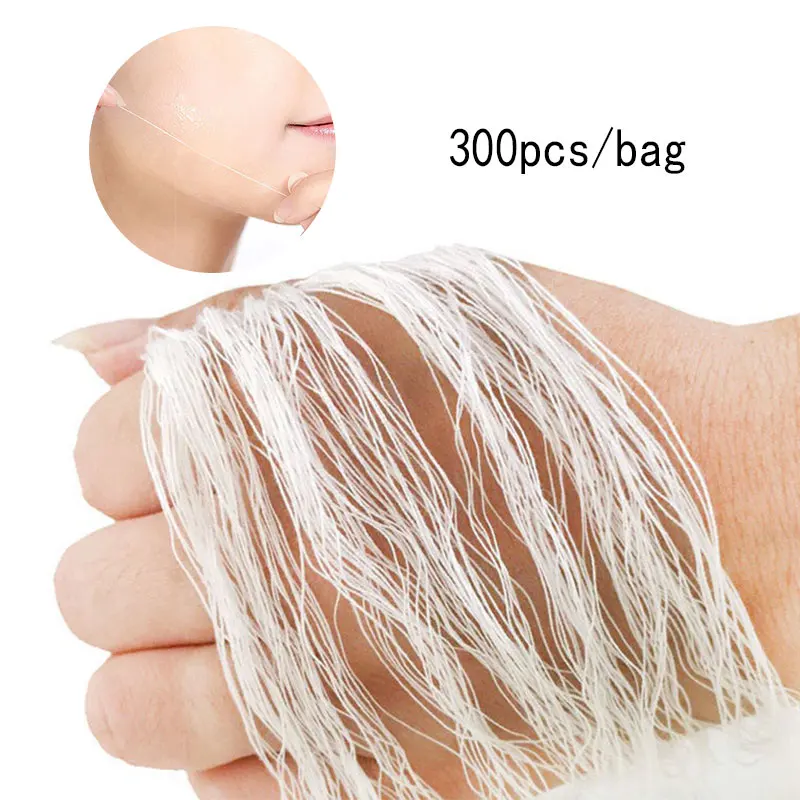 300pcs Protein Thread No Needle Gold Protein Line Absorbable Anti-wrinkle Face