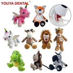 Dental Plush Toys With Teeth Model Toothbrush For Kids Children Stuffed Animals Dentist Soft Dolls   Dentistry Accessories Gifts