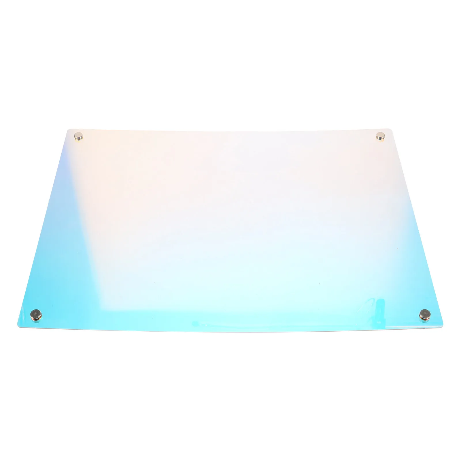 

Colored Acrylic Dry Erase Board Magnetic Fridge Planner Board Reusable Writing Surface for Daily Schedules Home