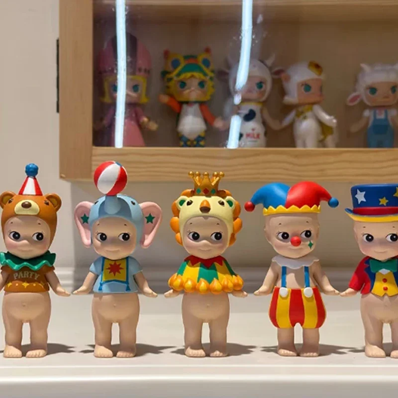 

Sonny Angel 2019 Circus Troupe Old Style Blind Box Guess Bag Desktop Decoration Blind Bag Toys Anime Figure Cute Model Gift