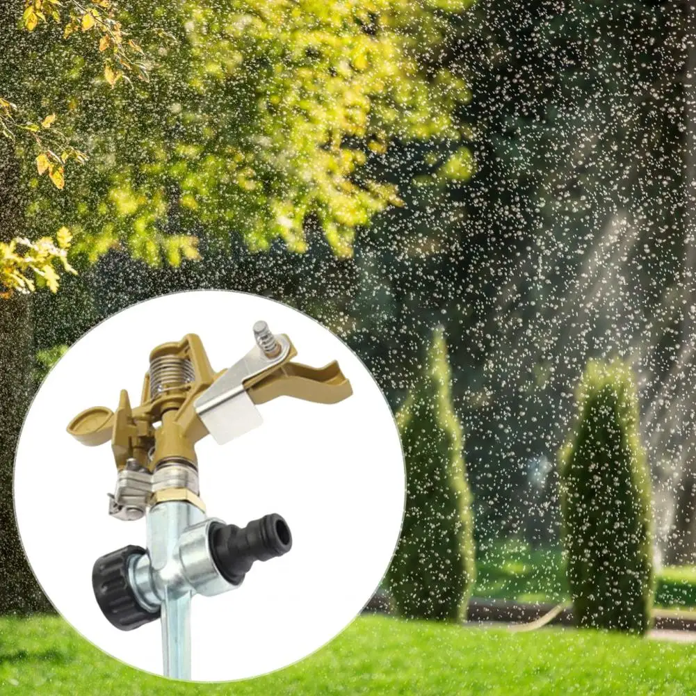 

Sprinkler Head Reliable 360 Degrees Rotating Long Service Life Strong Sturdy Rocker Nozzle Garden Supply