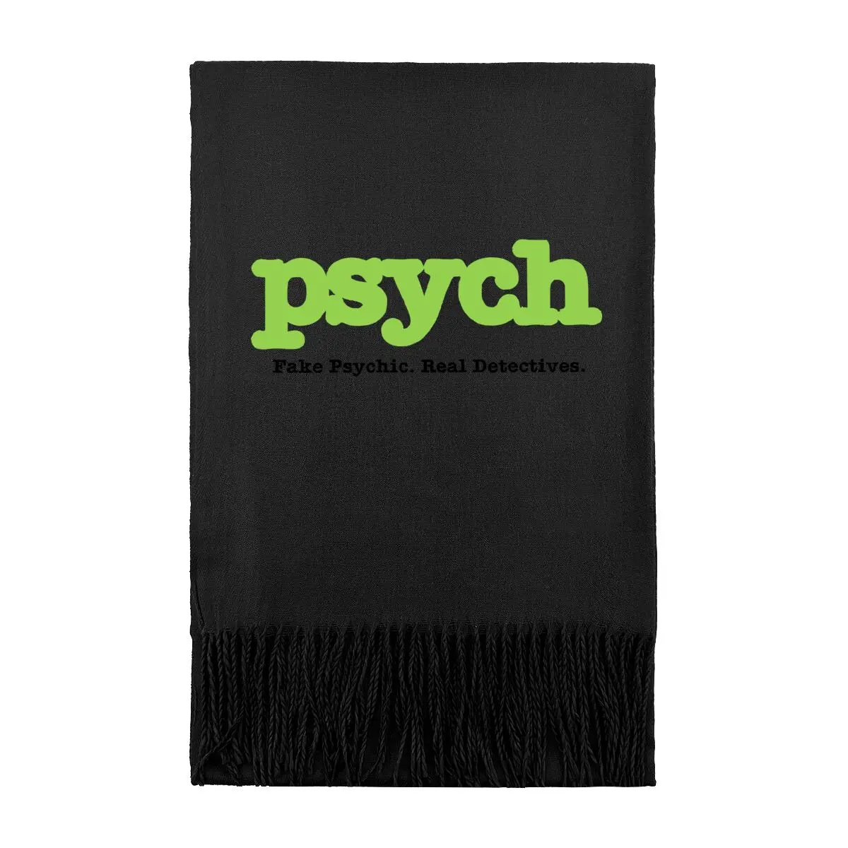 

Psych TV Show Logo Женские зимние теплые шарфы Модные длинные накидки