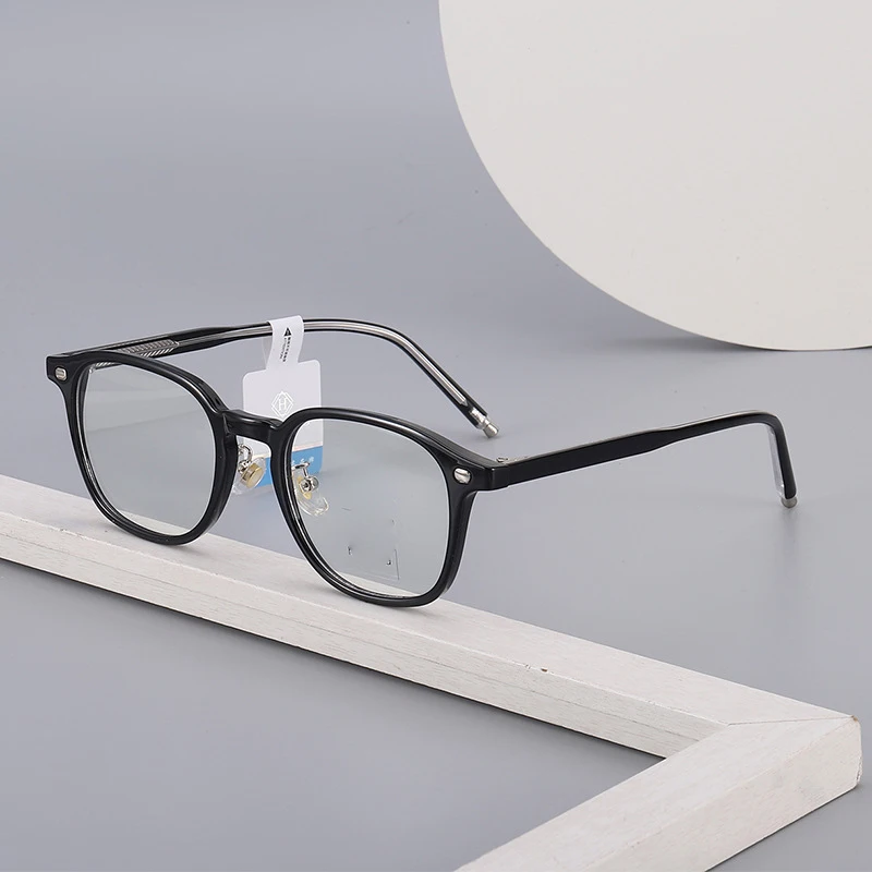 

Optical Prescription Glasses Frame Man Retro Fashion Polygon Spectacle Ultra Light Acetate Eyewear Woman Eyeglasses Myopia