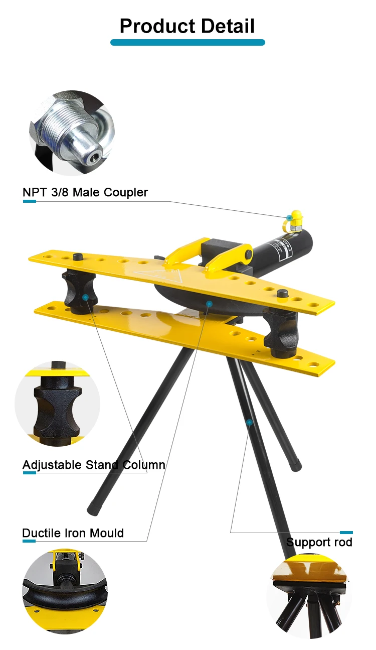 DWG-2J Hydraulic pipe bending machine