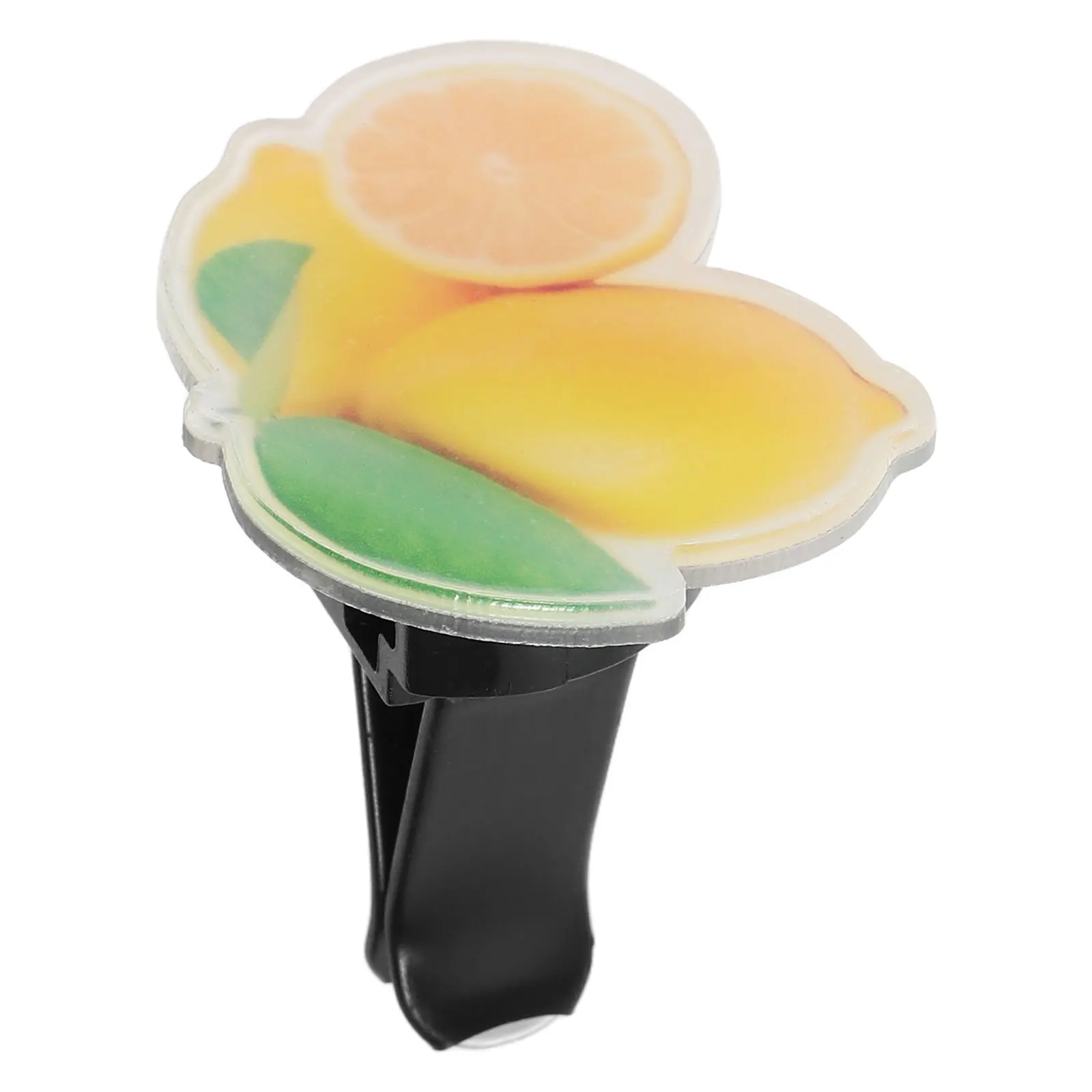 

Perfume Yellow Lemon Acrylic Air Freshener Car Vent Clip Ornament Auto Fragrance Car Aromatherapy Air Outlet Clip Accessories
