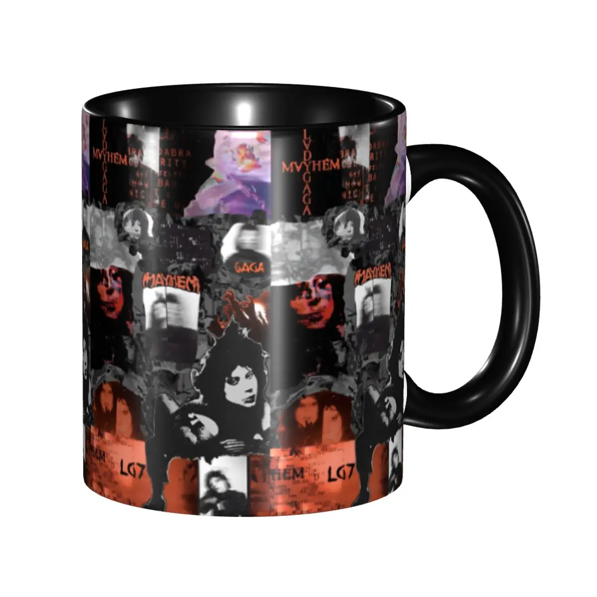 

Lady Gaga Mayhem 2025 Album Accessories Coffee Mugs Kawaii Cup Gifts